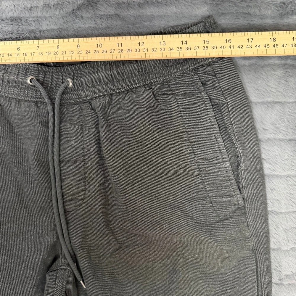 Banana Republic Mens Gray Drawstring Elastic Waist Utility Jogger Pants 32x32